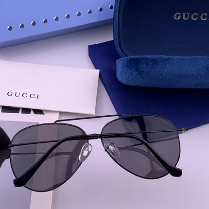 GUCCI 26S AVIATOR FRAME IN METAL 424700