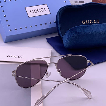 GUCCI 26S AVIATOR FRAME IN METAL 424702
