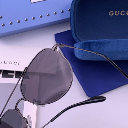 GUCCI 26S AVIATOR FRAME IN METAL 424703