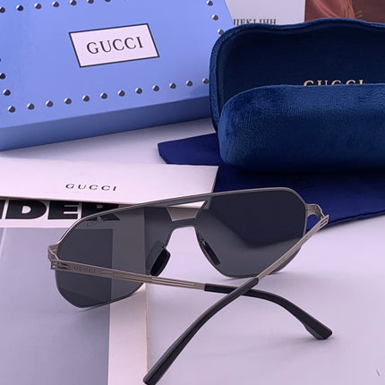 GUCCI 26S AVIATOR FRAME IN METAL 426432