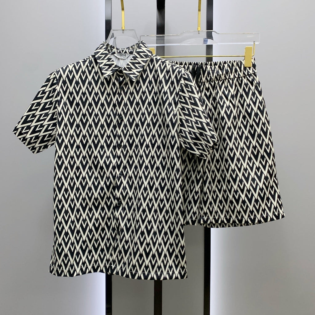 VALENTINO 26S SHORT SLEEVE SHIRT SET 175