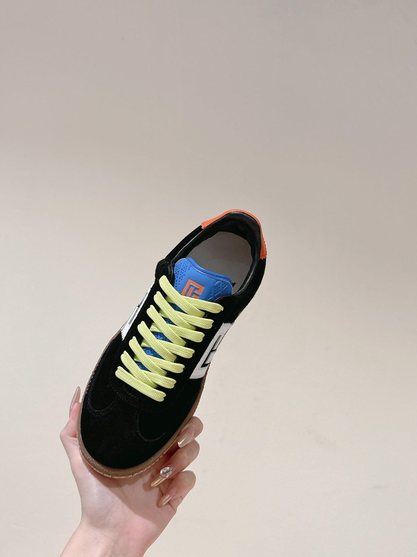 BALMAIN 26S SNEAKERS IN BLACK SUEDE