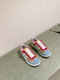 BALMAIN 26S SNEAKERS IN MULTICOLOR SUEDE