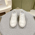 CHLOÉ 26S SNEAKERS IN WHITE CALFSKIN