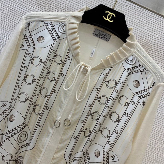 HERMES 26S KNIT CARDIGAN 816