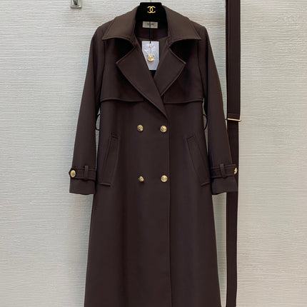 CELINE 26S LONG TRENCH COAT 565