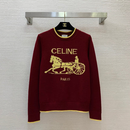 CELINE 26S CREWNECK KNIT SWEATER 581