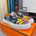 HM LANCE SLIP-ON SNEAKER MULTICOLOR-INDIGO DENIM