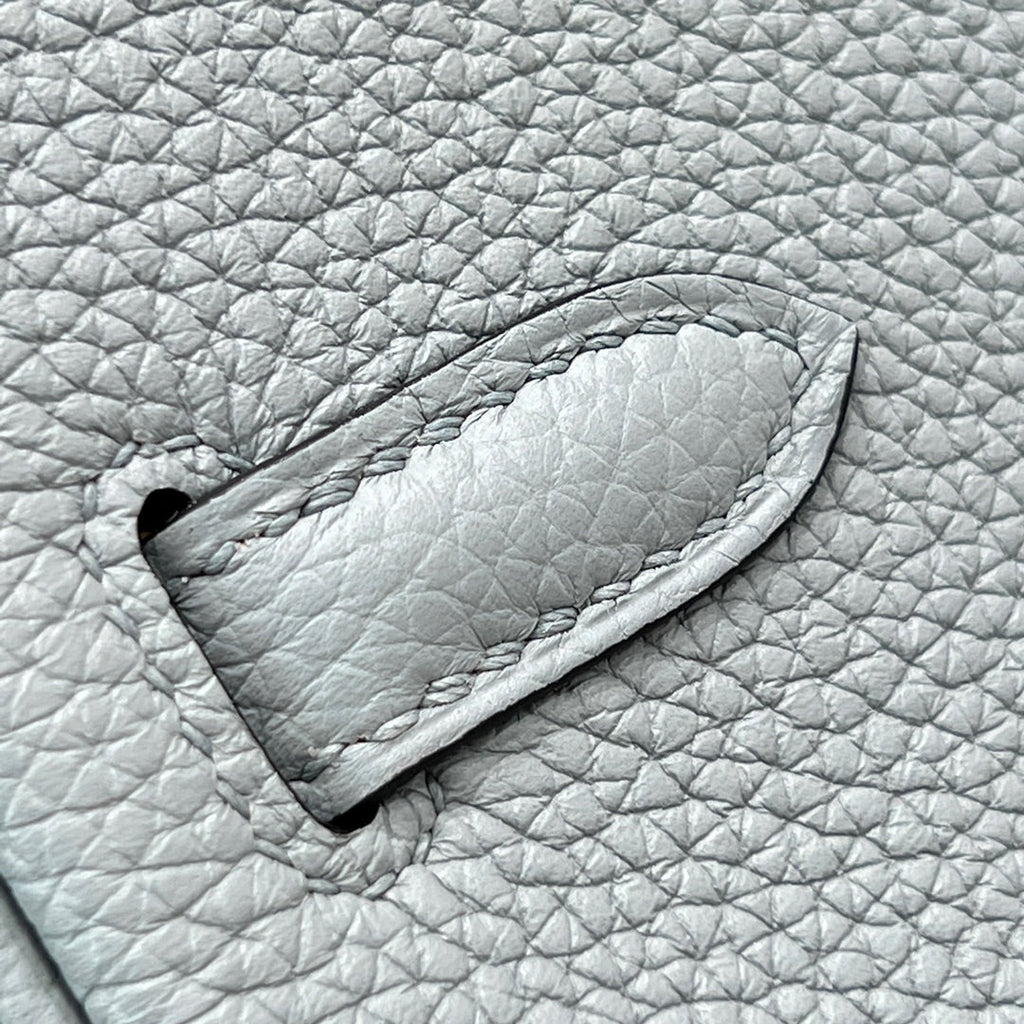 HM 25S BIRKIN 25 CM IN SLATE GRAY TOGO WITH KEY SILVER
