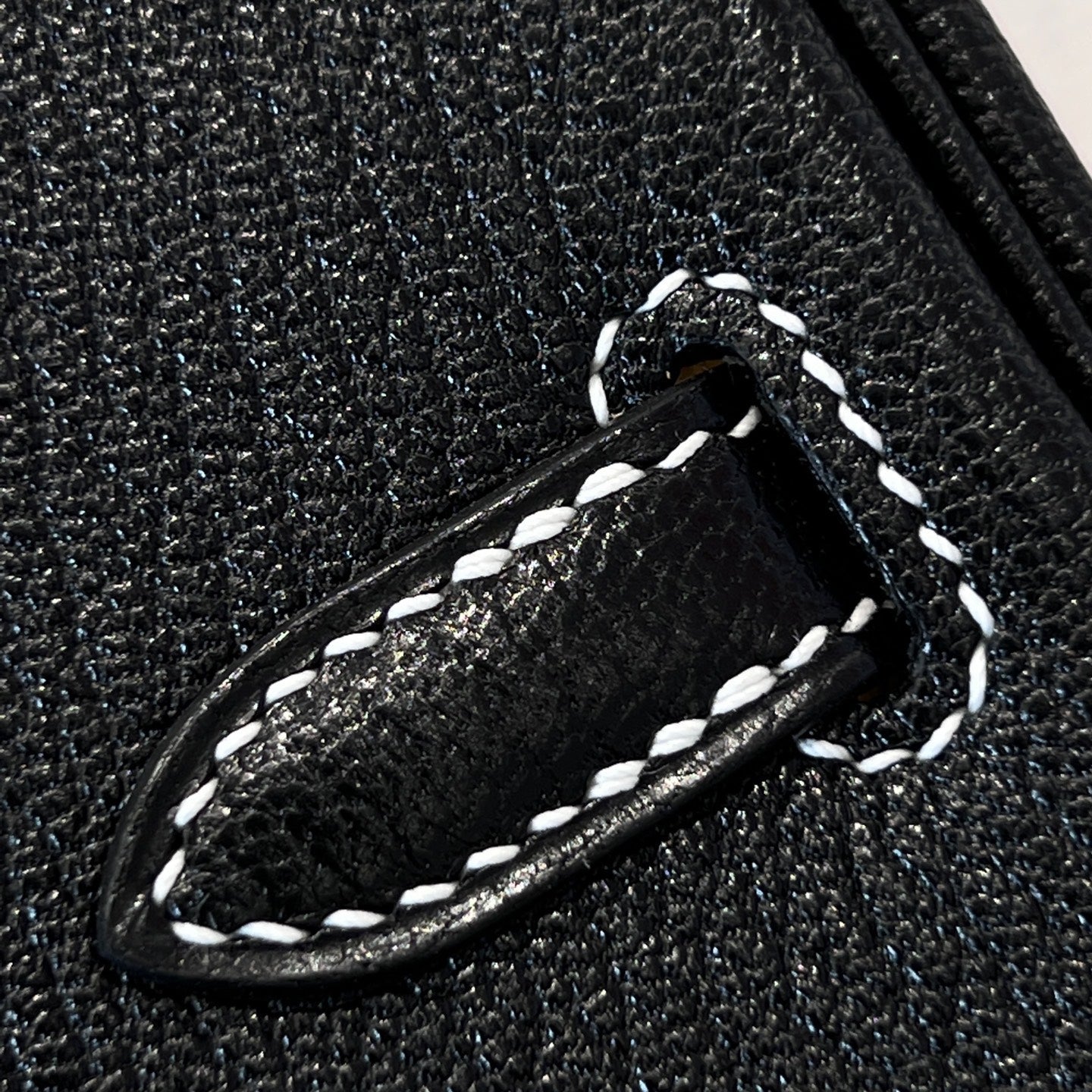 HM 25S BIRKIN 25 CM IN BLACK COWHIDE WITH KEY SILVER