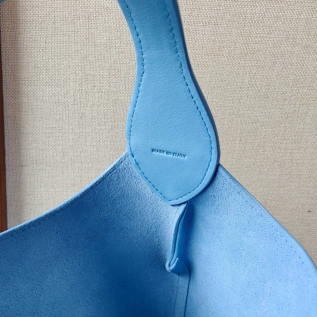 CELINE 26S HOBO BAG 31 IN SKY BLUE CALFSKIN