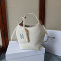 CELINE 26S HOBO BAG 31 IN CREAM WHITE CALFSKIN