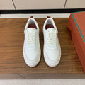 LP SNEAKERS IN WHITE CALFSKIN