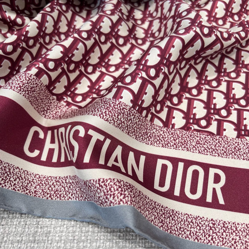 DIOR 26S SCARF 90CM IN SILK 167895
