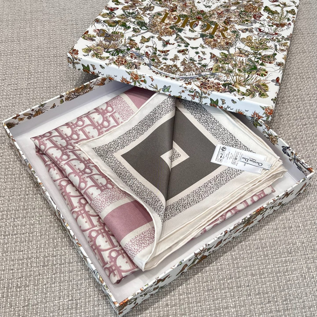 DIOR 26S SCARF 90CM IN SILK 167897