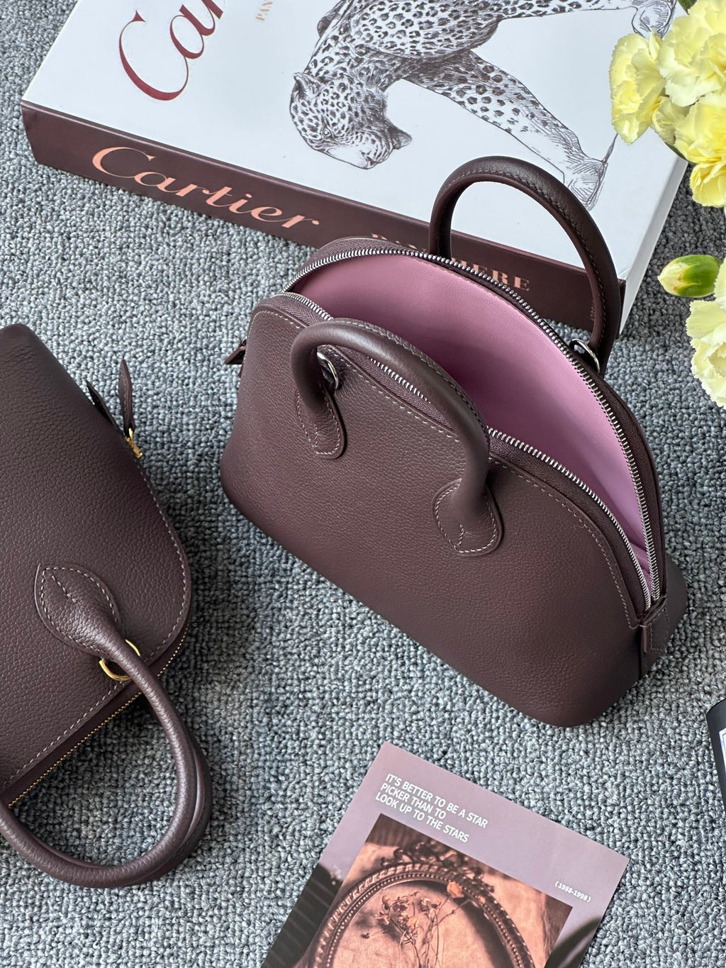 HM 25S BOLIDE 18 CM IN DARK PURPLE TOGO