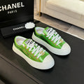 BIG-HEAD COOKIE SHOES IN EMERALD GREEN LAMBSKIN