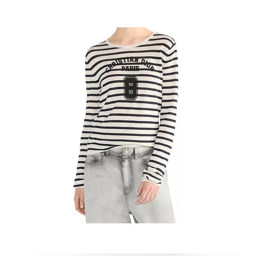 DIOR 25S STRIPED KNITTED SWEATER 765