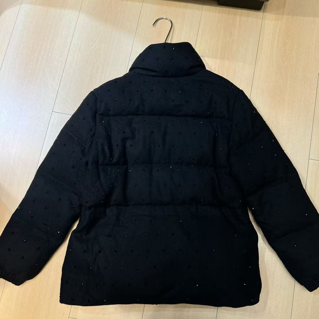 MONCLER 25S EMBELLISHED PUFFER JACKET 412