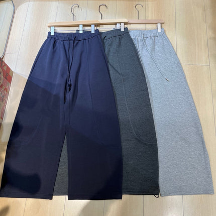 LORO PIANA 26S BARREL LEG WIDE PANTS 853