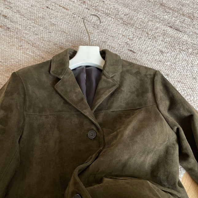 PRADA 25S SUEDE JACKET 401