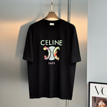 CELINE 26S SHORT-SLEEVE CREWNECK T-SHIRT 717