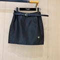 DIOR 26S LEATHER SKIRT 1177