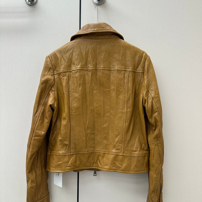 MIUMIU 26S LEATHER JACKET 1319