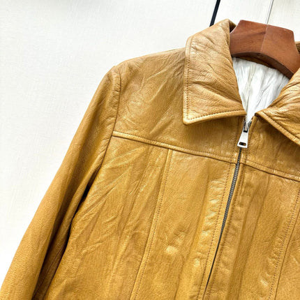 MIUMIU 26S LEATHER JACKET 1319