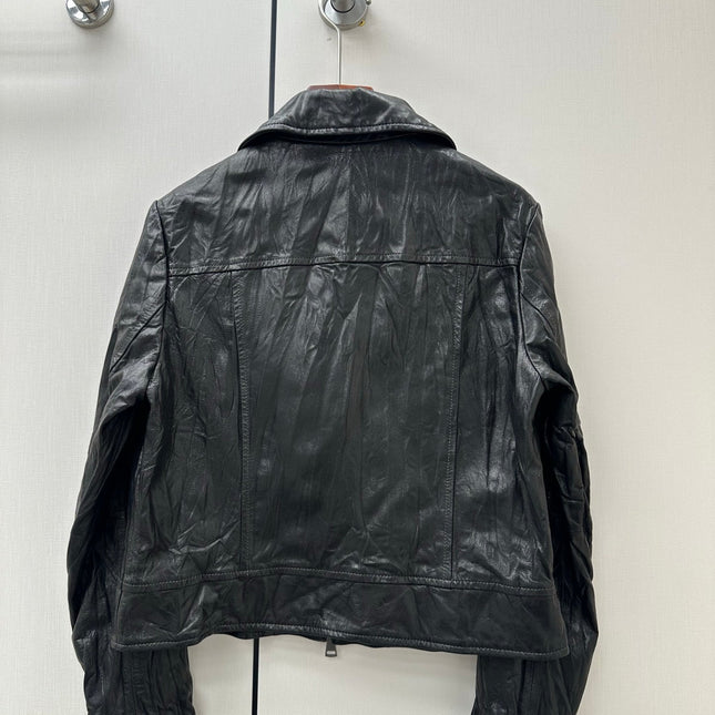 MIUMIU 26S LEATHER JACKET 1317