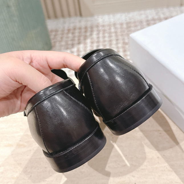 SL MOCCASINS LOAFER IN BLACK CALFSKIN