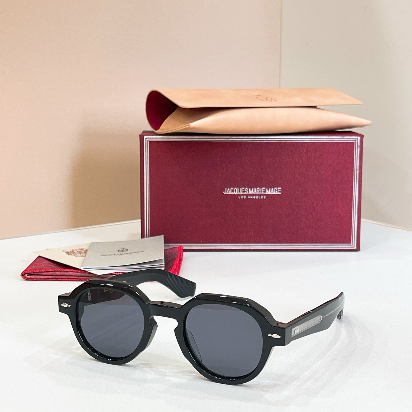 ROUND SUNGLASS IN ACETATE 172178
