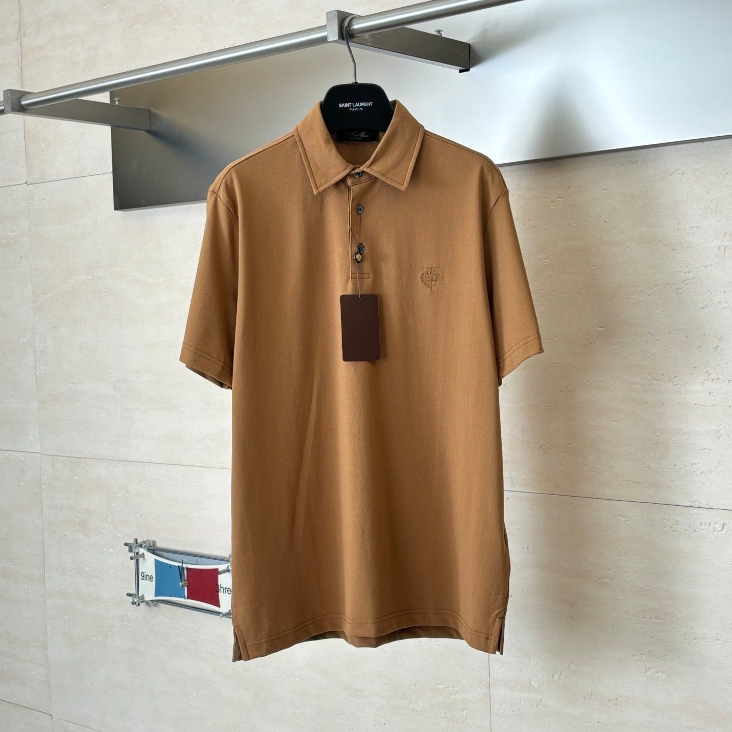 LORO PIANA 26S SHORT SLEEVE POLO SHIRT 728