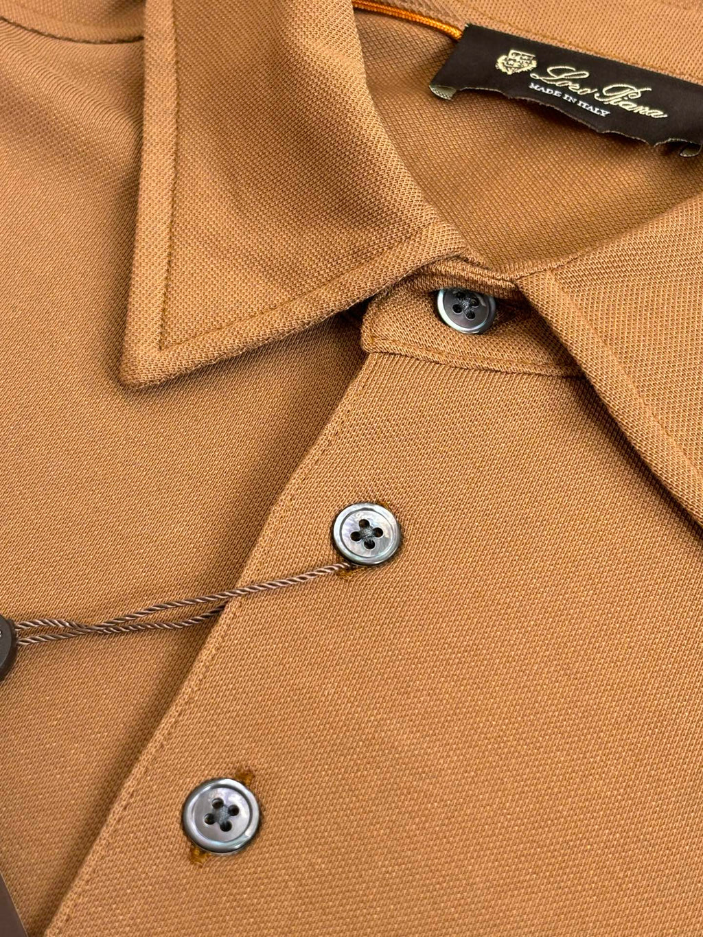 LORO PIANA 26S SHORT SLEEVE POLO SHIRT 728