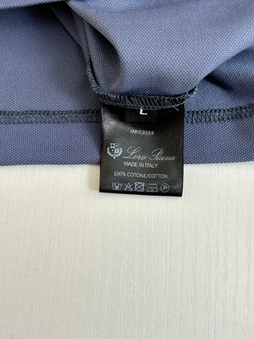 LORO PIANA 26S SHORT SLEEVE POLO SHIRT 727