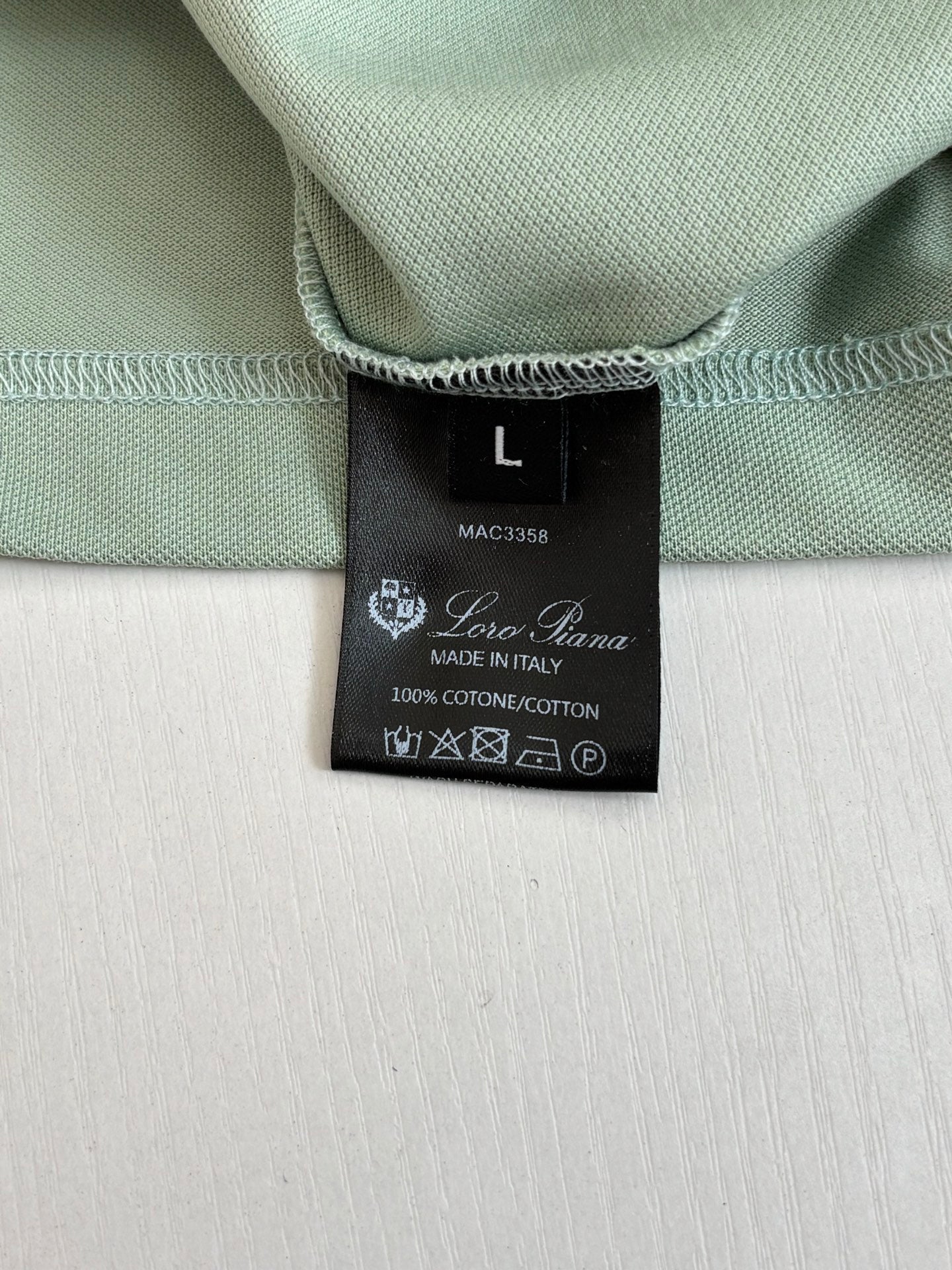 LORO PIANA 26S SHORT SLEEVE POLO SHIRT 726
