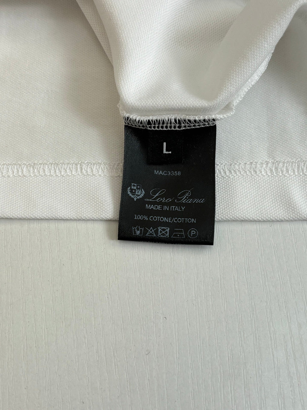 LORO PIANA 26S SHORT SLEEVE POLO SHIRT 724