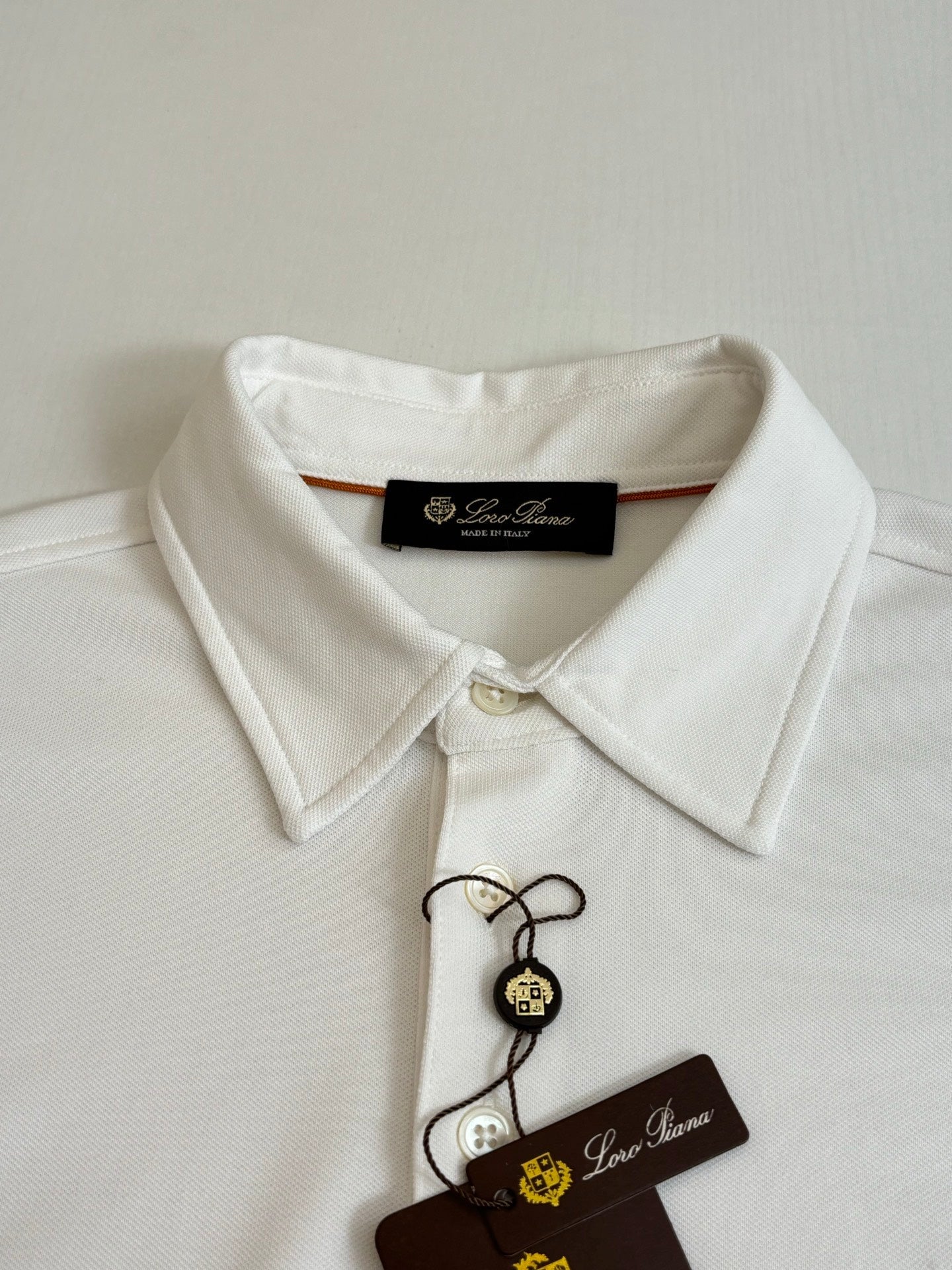 LORO PIANA 26S SHORT SLEEVE POLO SHIRT 724