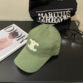 BASEBALL CAP MODEL 650700 IN GREEN COTTON