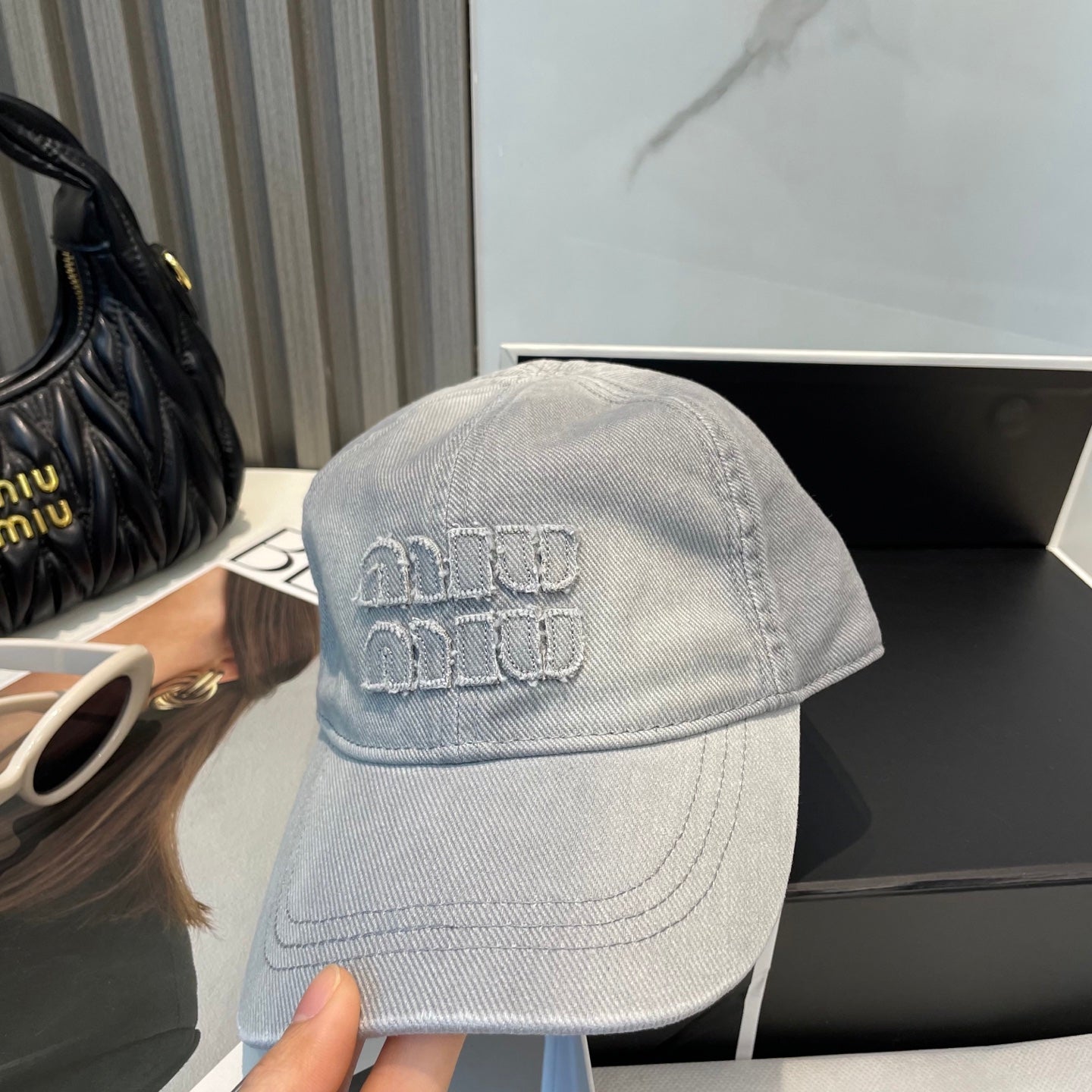 MIUMIU BASEBALL CAP STYLE 36