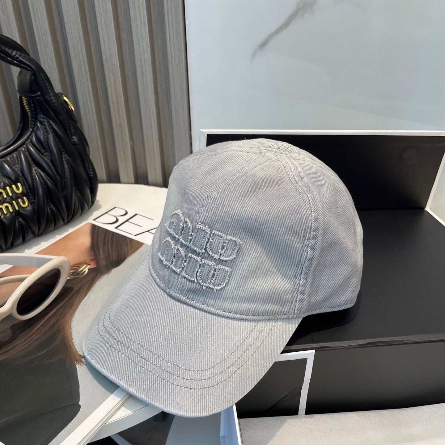 MIUMIU BASEBALL CAP STYLE 36