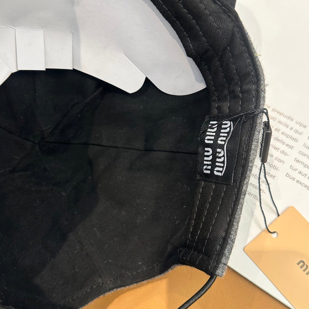 MIUMIU 26S BASEBALL CAP 340611