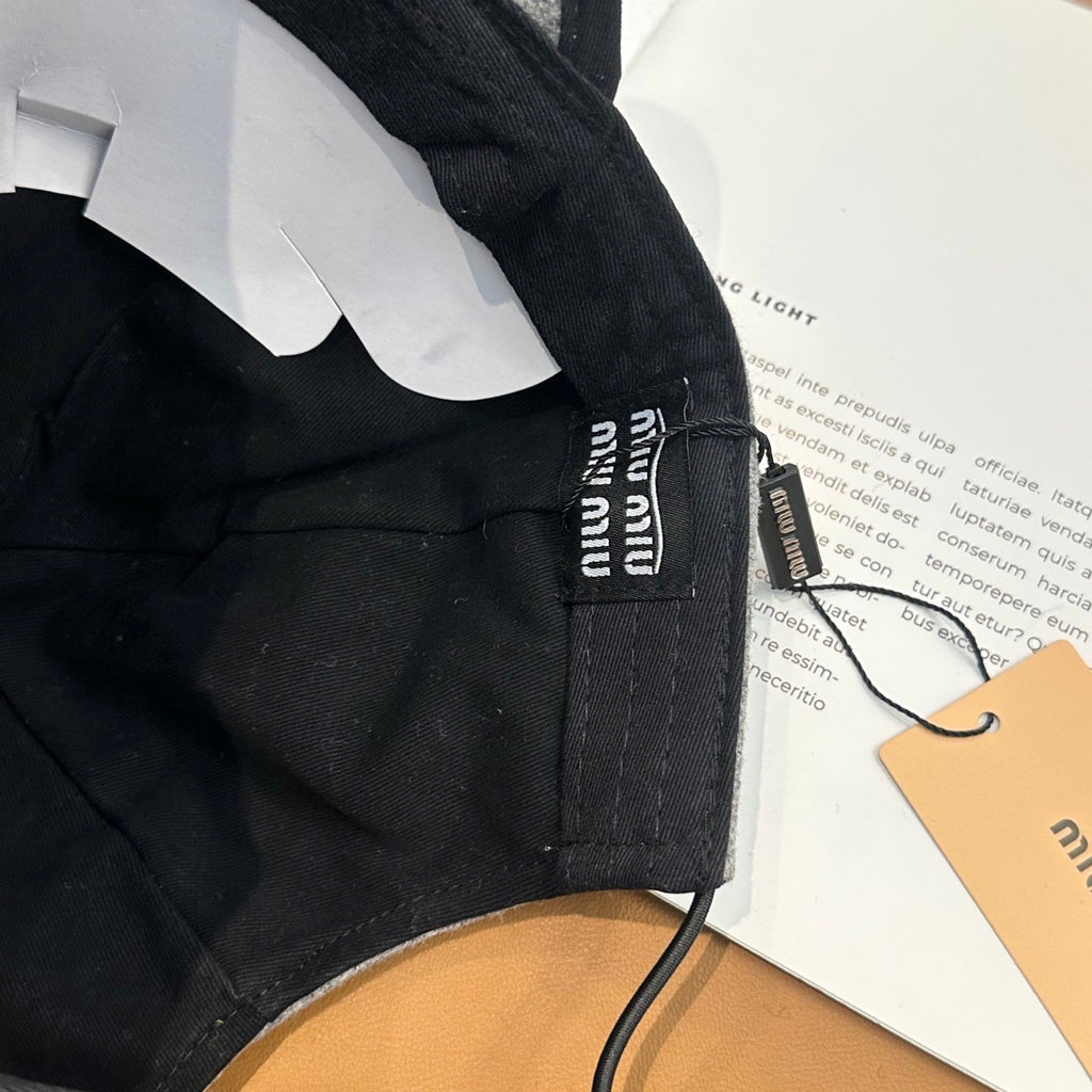 MIUMIU 26S BASEBALL CAP 340612