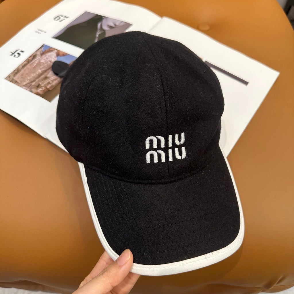 MIUMIU 26S BASEBALL CAP 340614
