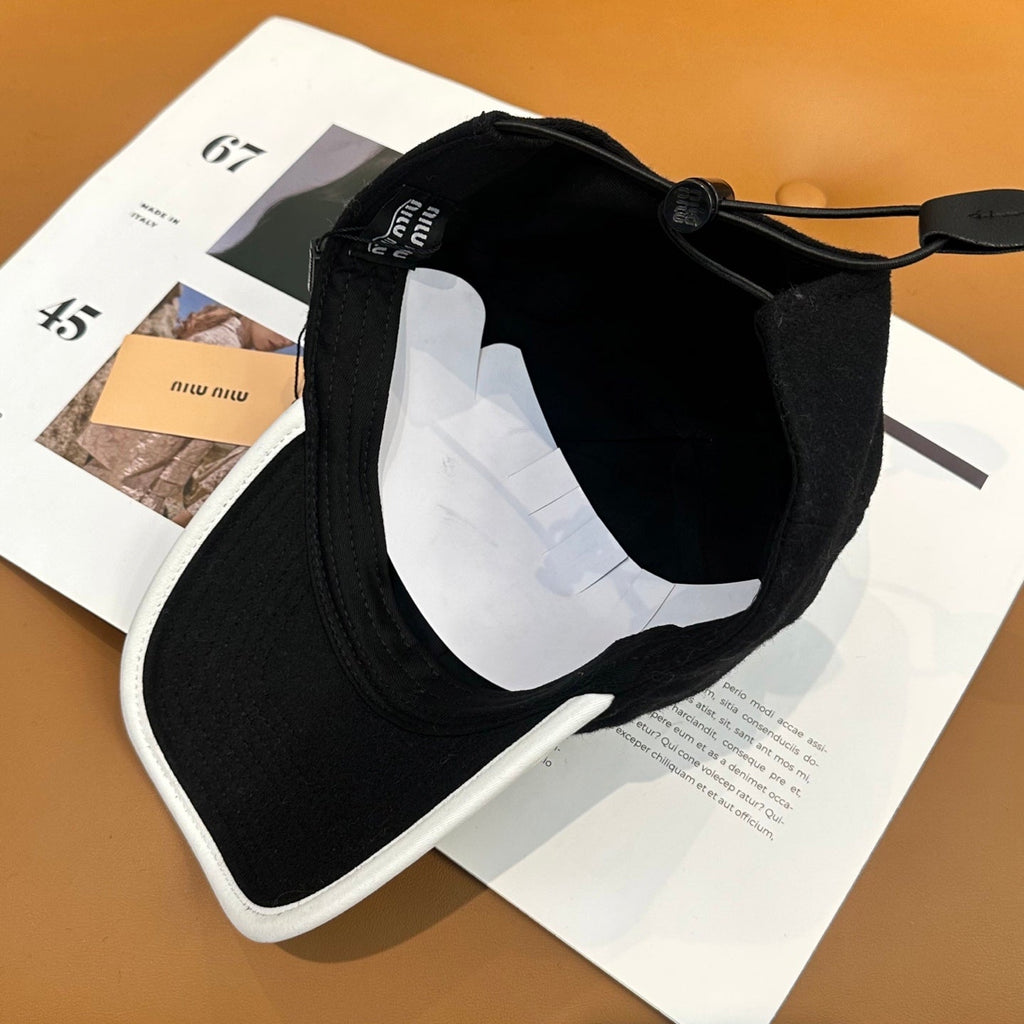 MIUMIU 26S BASEBALL CAP 340614