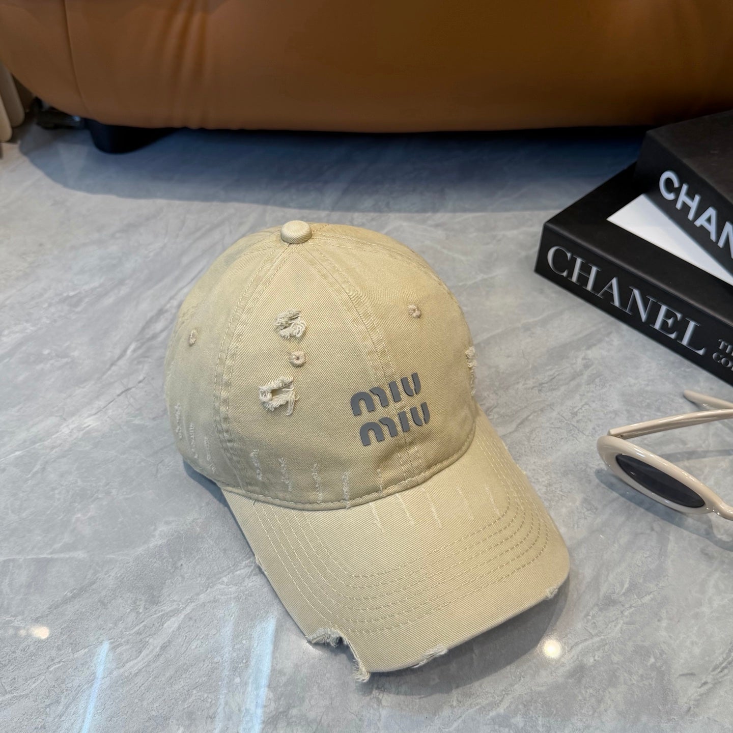 MIUMIU 26S BASEBALL CAP 342396