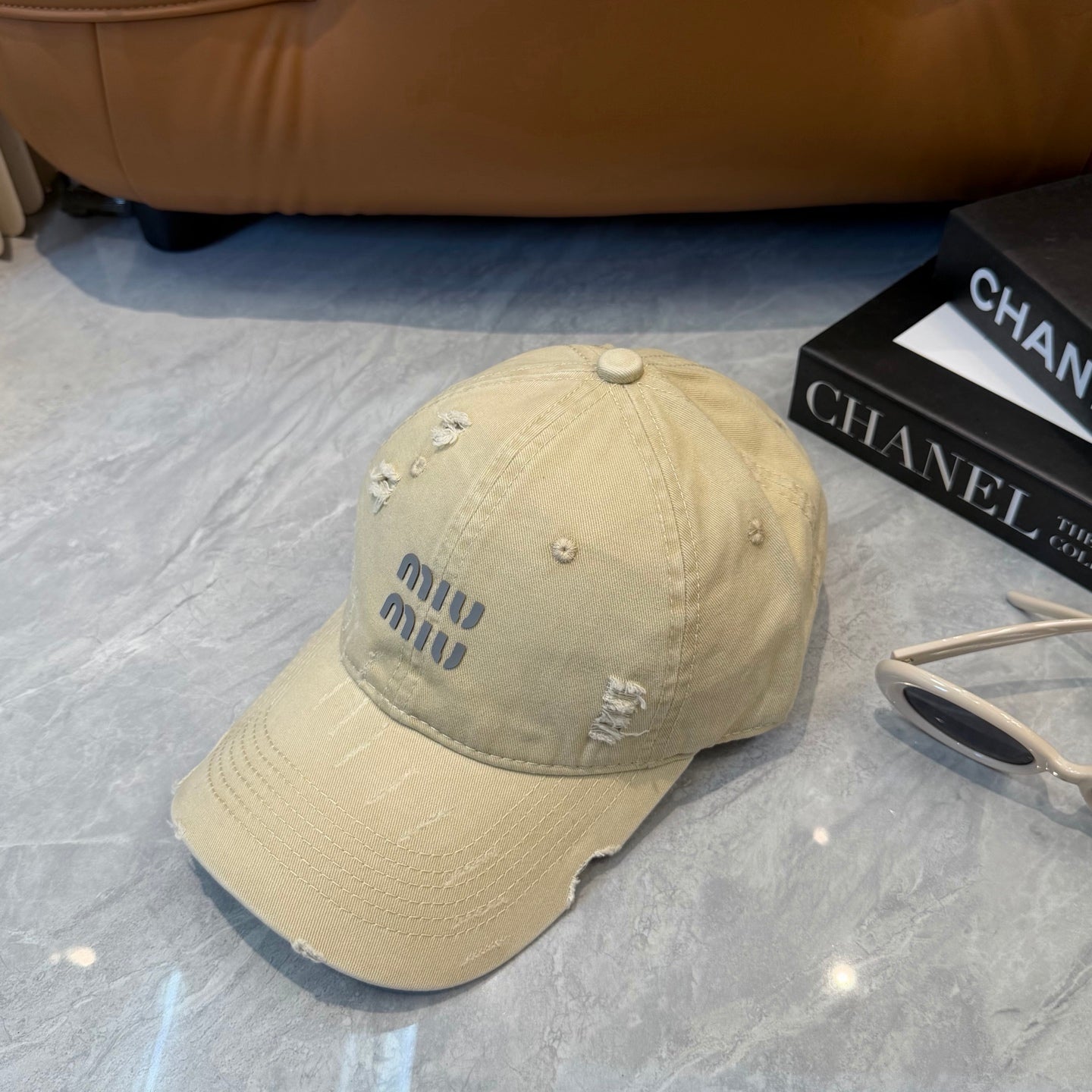 MIUMIU 26S BASEBALL CAP 342396