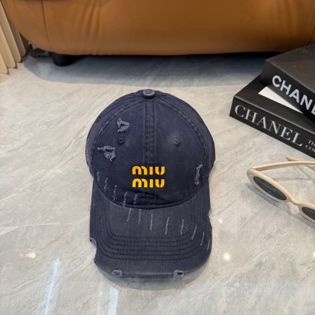 MIUMIU 26S BASEBALL CAP 342399