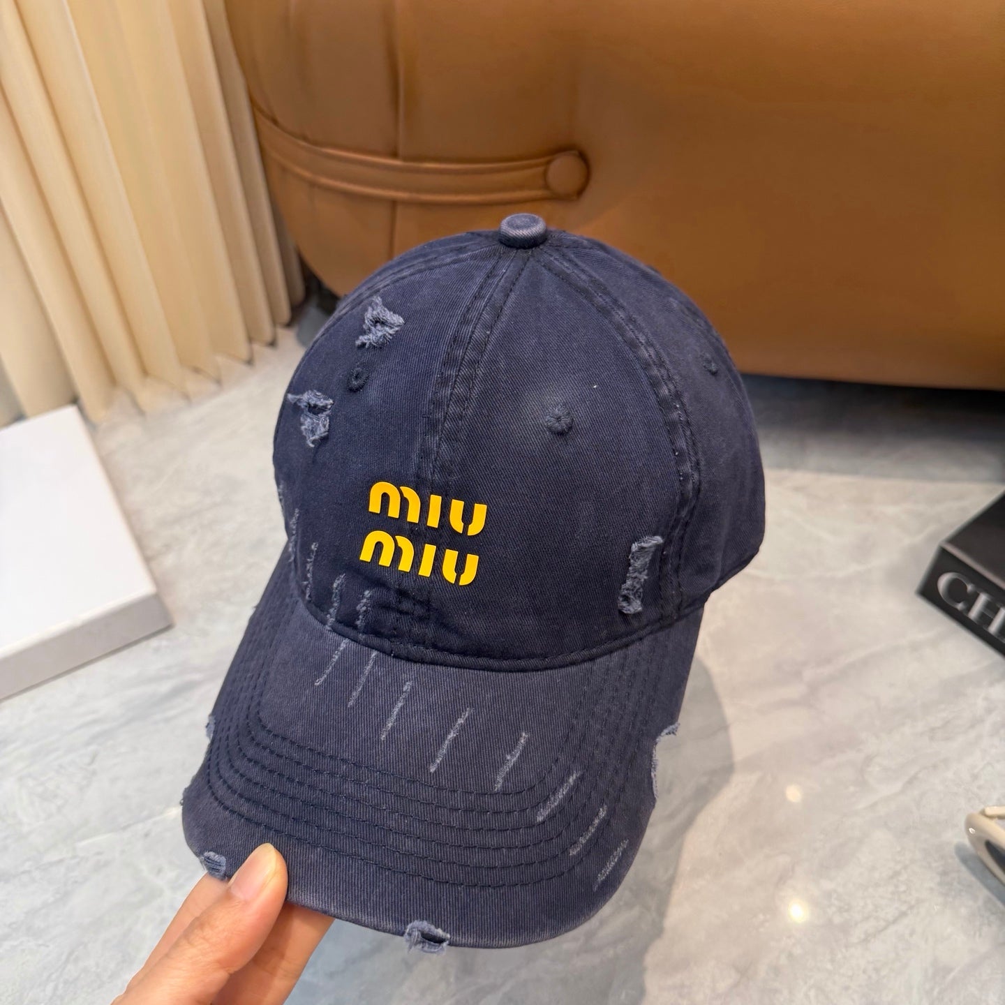 MIUMIU 26S BASEBALL CAP 342399