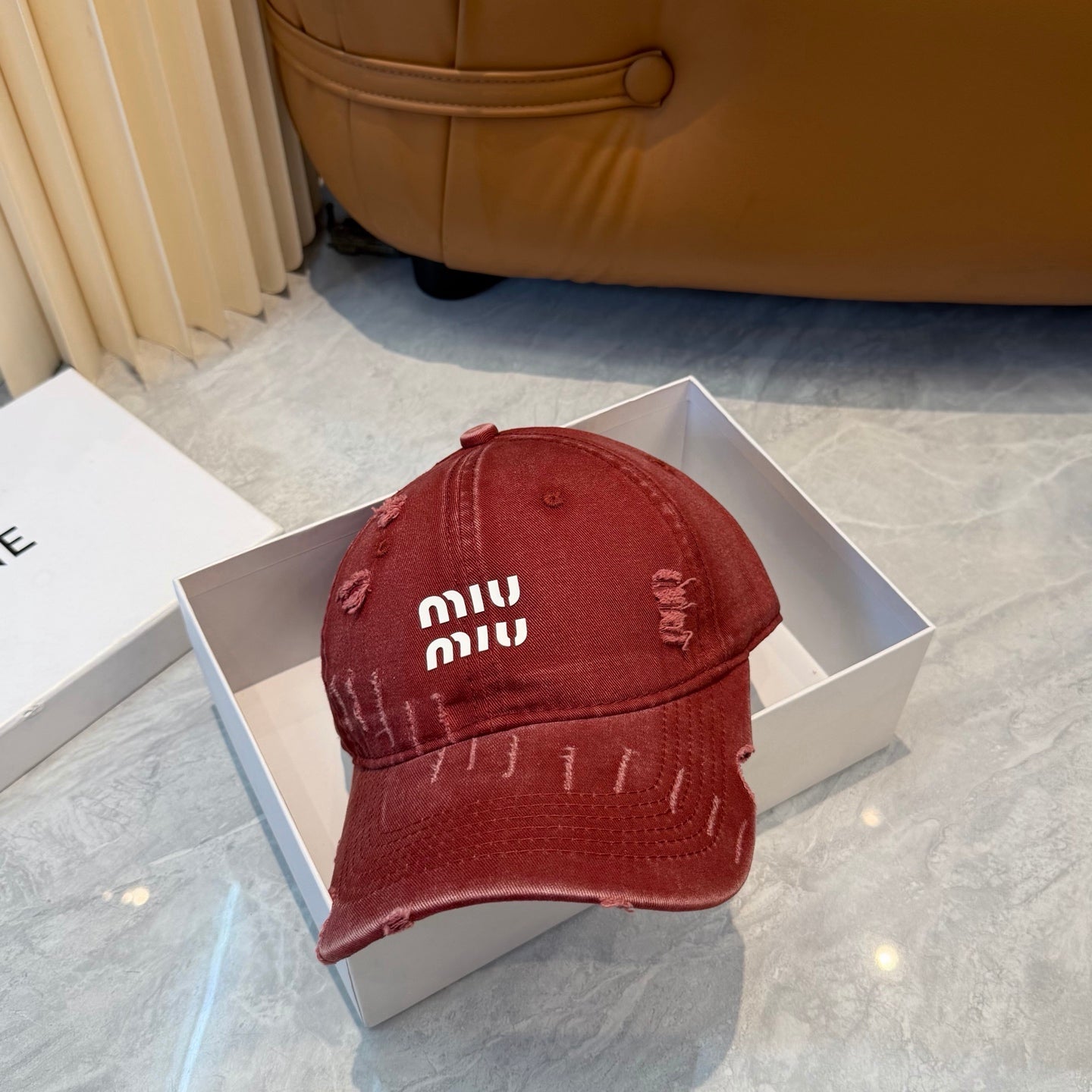 MIUMIU 26S BASEBALL CAP 342402